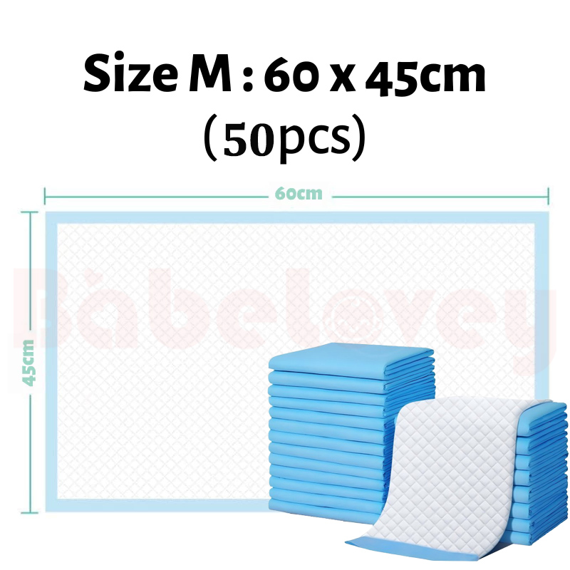 Underpad Disposable Breathable changing mat baby Infant Bed Urine Pad Pelapik Tilam Pelapit Kencing baby diaper