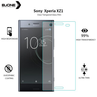Miếng Dán Kính Cường Lực Siêu Trong Suốt Dành Cho Sony Xperia XZ1 Compact BJONE Dành Cho Sony Xperia XZ1 Kính Cường Lực Chống Cháy Nổ thumbnail