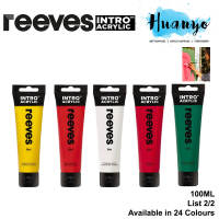 Reeves Intro Acrylic Colour Paint 100ML [Per Tube] (List 2/2)