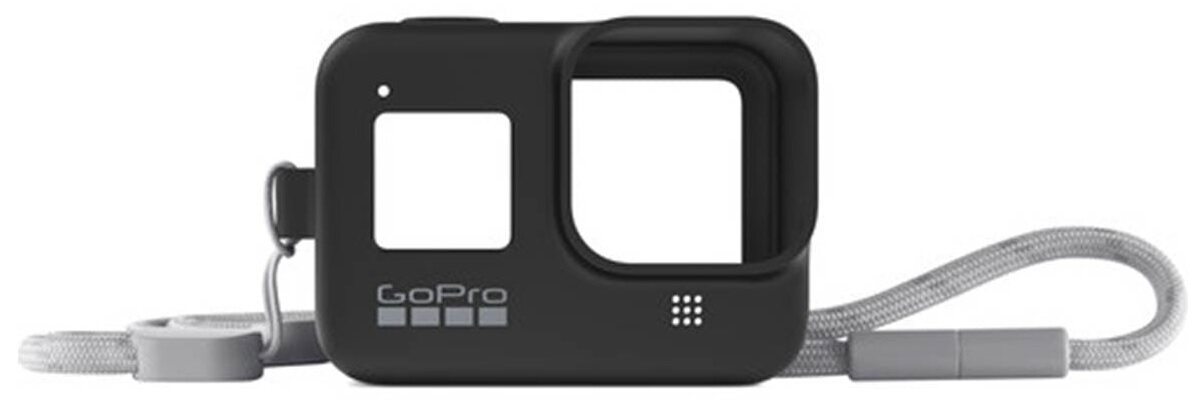 GoPro Silicone Sleeve and Adjustable Lanyard Kit for GoPro HERO8 BLACKOUT / WHITE HOT / BLUEBIRD / HYPER ORANGE / TURTLE GREEN