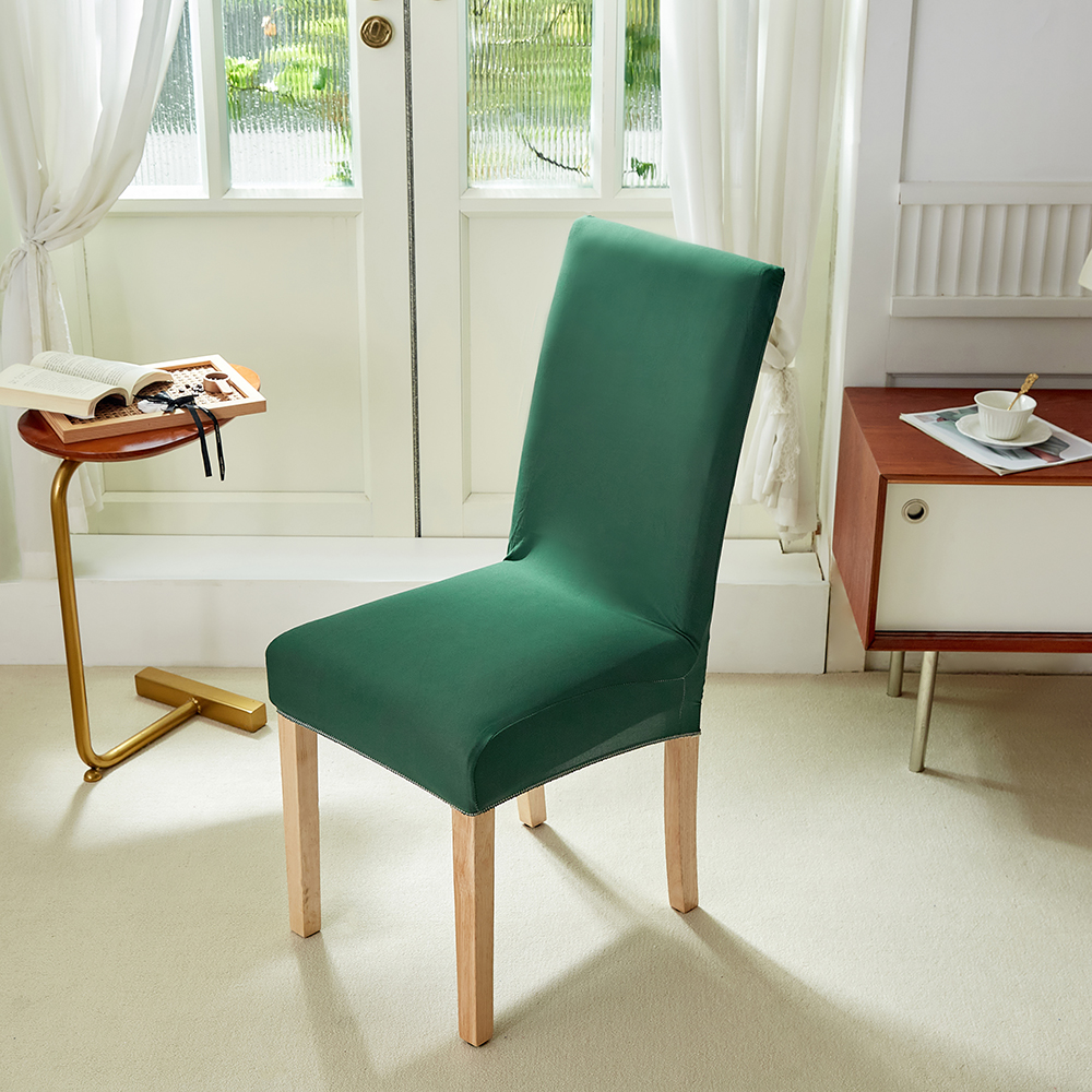 Universal Dining Chair Cover Elastic Dust-proof Stretchable Seat Cover