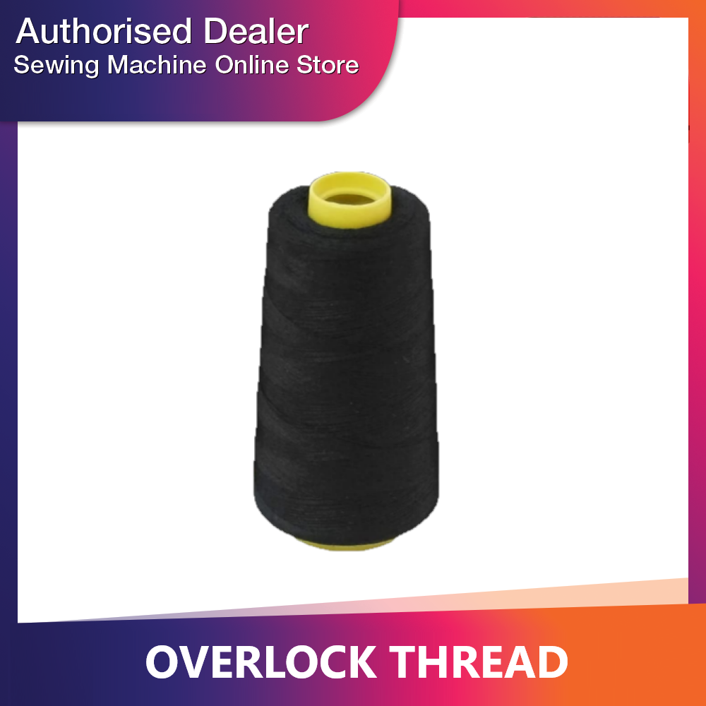 🔥READY STOCK🔥 OVERLOCK THREAD 100G / BENANG JAHIT TEPI 100G