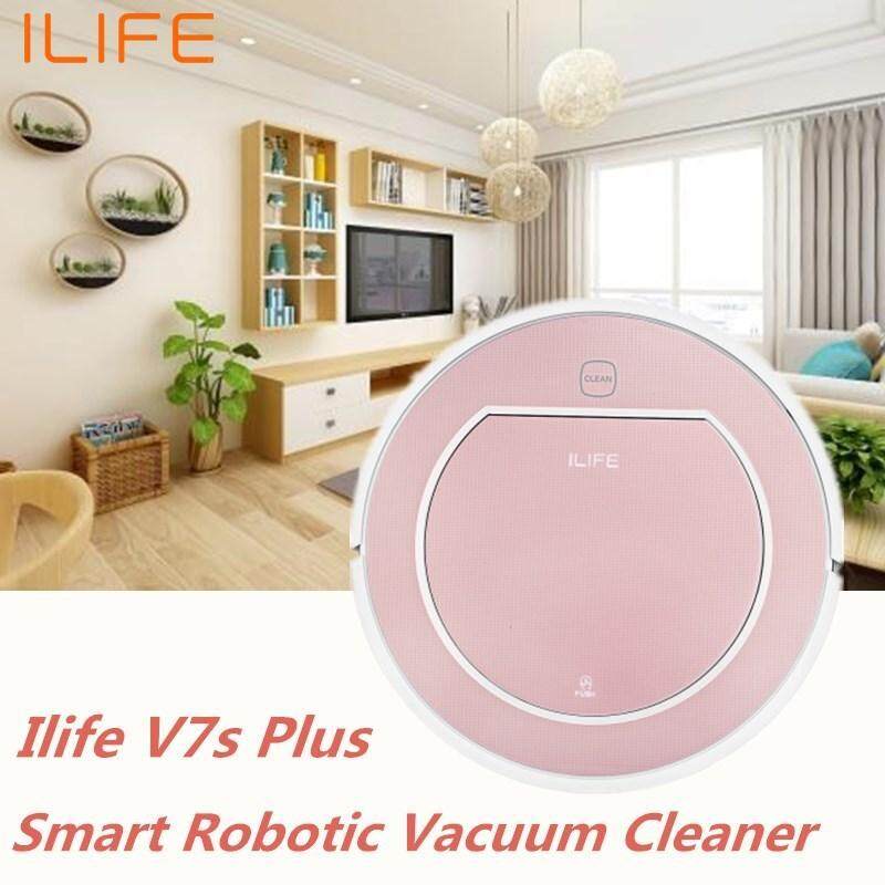 Ilife V7s Plus Smart Robotic Vacuum Cleaner Remote Control Floor Cleaning Robot(Rose gold)