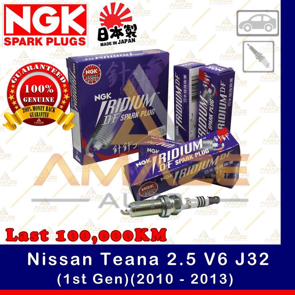 NGK Iridium DF Spark Plug for Nissan Teana 2.5 V6 J32 (1st Gen) (10-13)