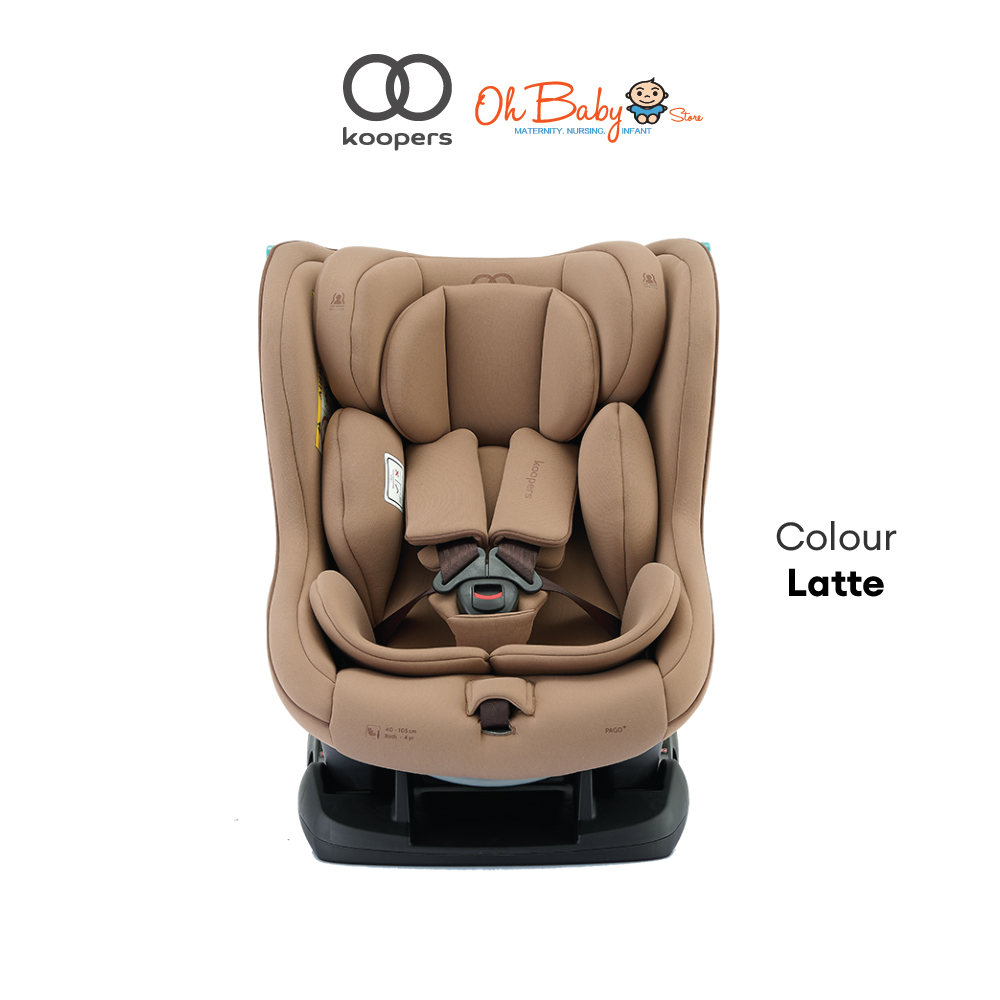 Koopers Pago+ Baby Car Seat ECE R129 For Newborn to 4 years old (40-105cm)