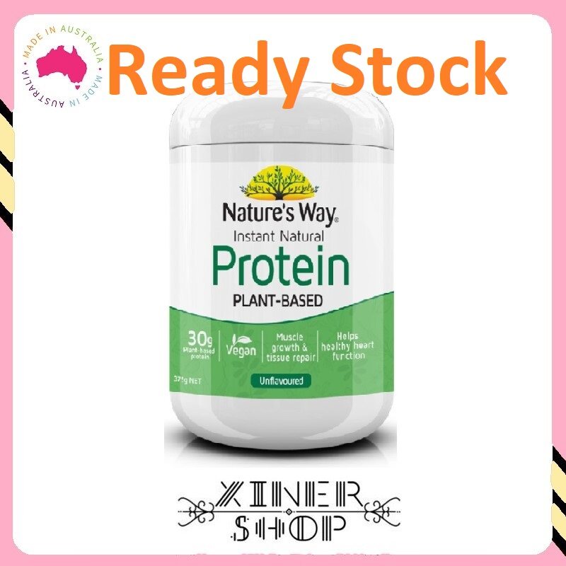 [Import From Australia] [Ready Stock EXP 04/2022] Nature's Way Instant Natural Protein Powder ( Natural )(375g )