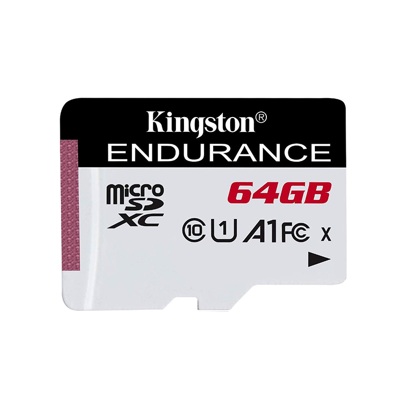 Kingston High Endurance Micro SD Memory Card SDCE Series (32GB / 64GB / 128GB) with Class10, USH-1, 24/7 Reliable Recording, High-Performance, Perfect for Dash Cam