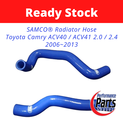 SAMCO Radiator Hose for Toyota Camry ACV40 / ACV41 2.0 / 2.4 2006 - 2013 { Colour : Blue } { 2 Pieces }