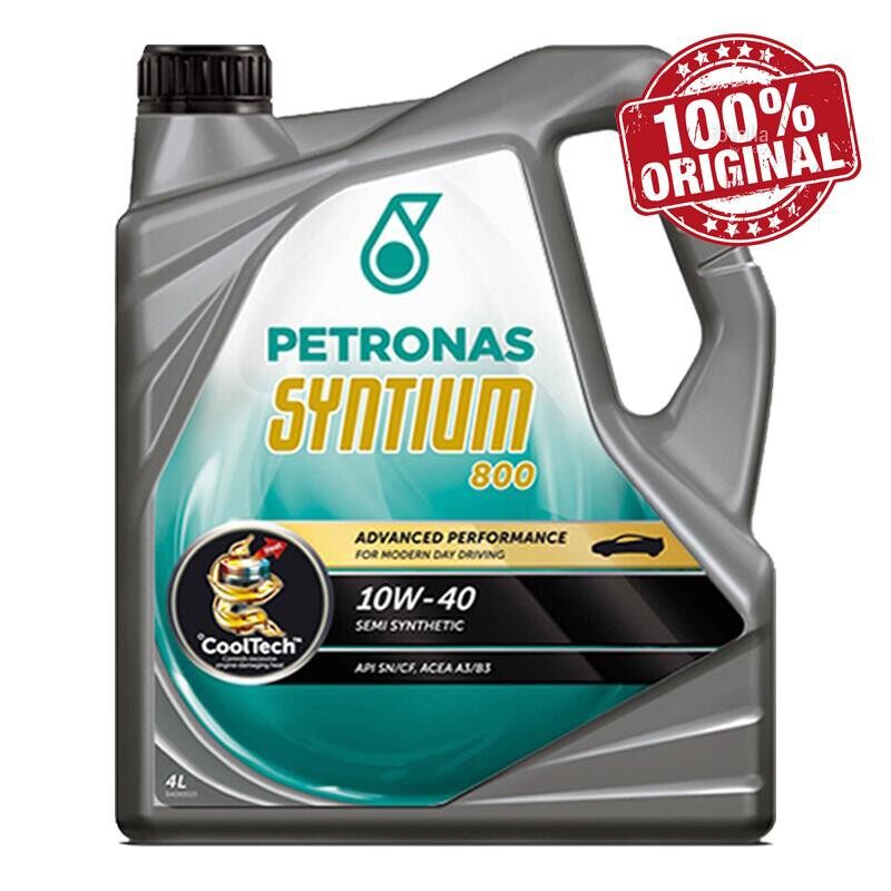 [2021 Syntium 800 10W40 (Semi-Synthetic) Engine Oil 4 litre] Ship From Malaysia