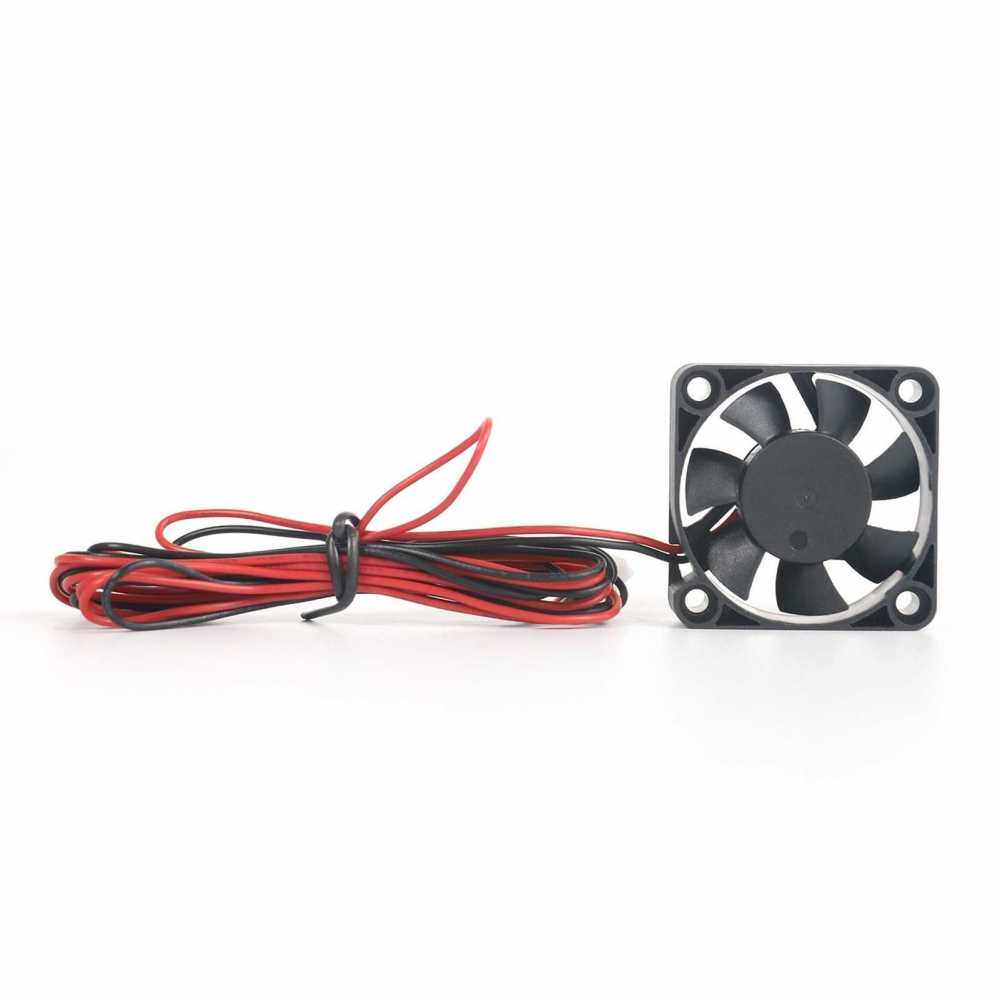 Aibecy 1pc Brushless Cooling Fan 40*40*10mm DC 24V with Sleeve Bearing Compatible with Ender-3/Ender-3 Pro 3D Printer Extruder (Black)
