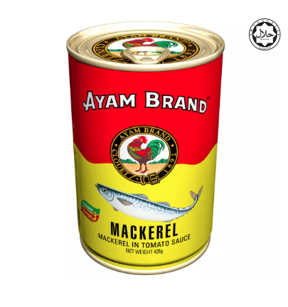 AYAM BRAND MACKEREL / 425G / 鲭鱼沙丁鱼