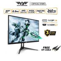 Armaggeddon 27″ 240Hz | Fast IPS Panel | OD 1ms MPRT 0.5ms | G-Sync FreeSync | Pixxel+ PXP 27-X Flat Gaming Monitor