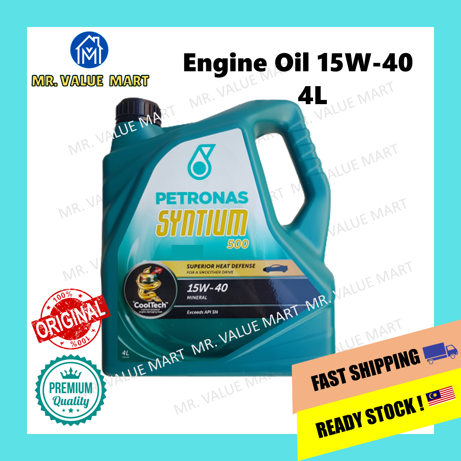 PETRONAS SYNTIUM 500 ENGINE OIL 15W40 (4L) Price, Reviews WapCar