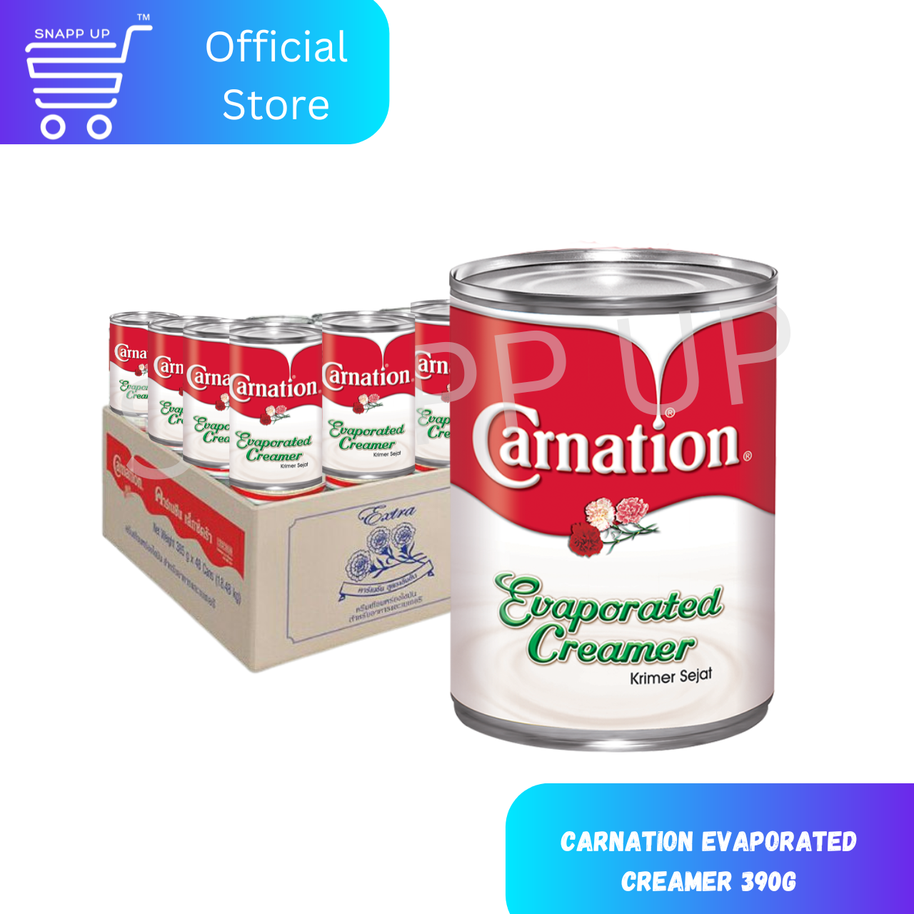 Carnation Evaporated Creamer 390G