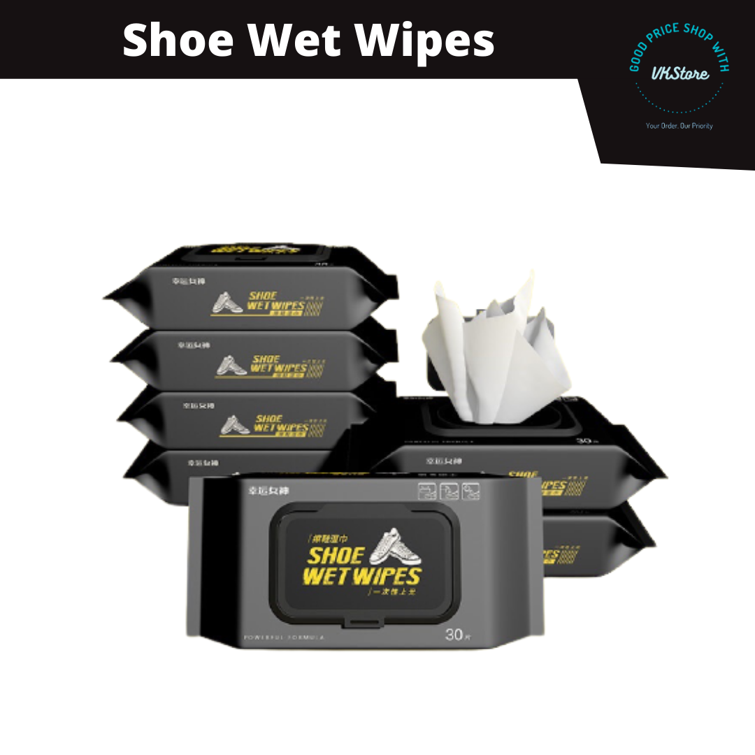 [30pcs] Shoe Cleaning Wet Tissue Quick Wipes Sneakers Care Shoes cleaning Solution