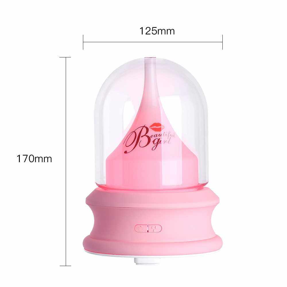 Streamer Aroma Diffuser Beautiful Shape Air Filter Freshener Essential Oil Diffuser Night Light for Home (White)