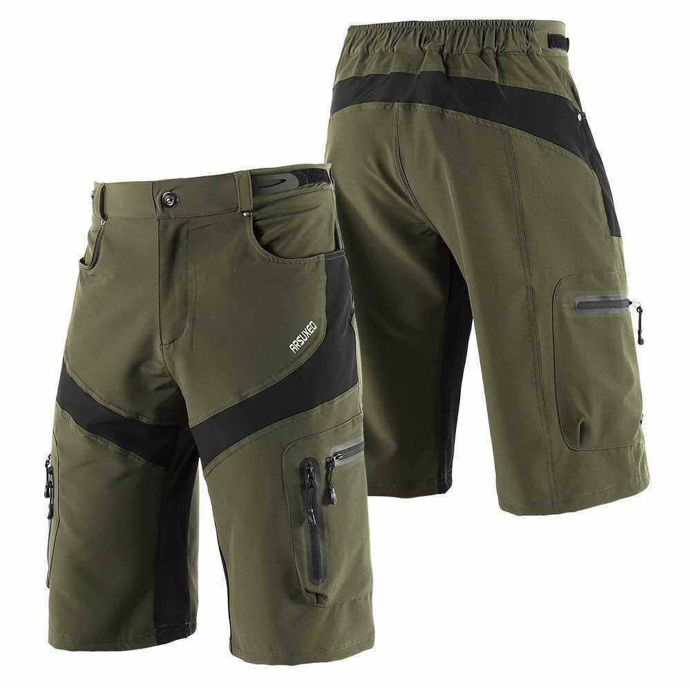 Men Cycling Shorts (Army Green)
