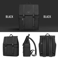 MAH Siro Waterproof Backpack Bag with Zip Patch(14/15.6″)