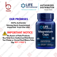 [Life Extension] Magnesium Caps EXP:05/28 500 mg 100 capsules 100% Authentic & Money Back Guaranteed