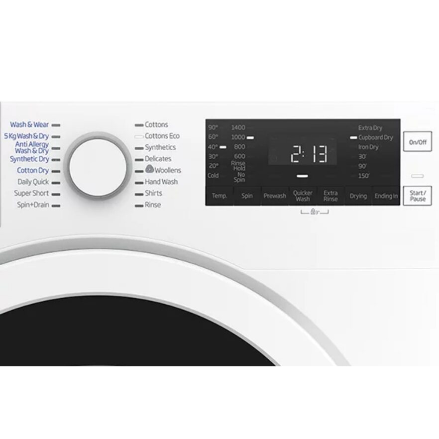 Beko Inverter Front Load Combo Washer Dryer 8kg / 5kg WDX8543130W