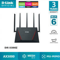 D-Link DIR-X3000Z Mesh with TM UniFi DIR-X3060Z & DIR-X1860Z AX3000 Mesh Wireless WiFi 6 Gigabit Mesh Wireless Router