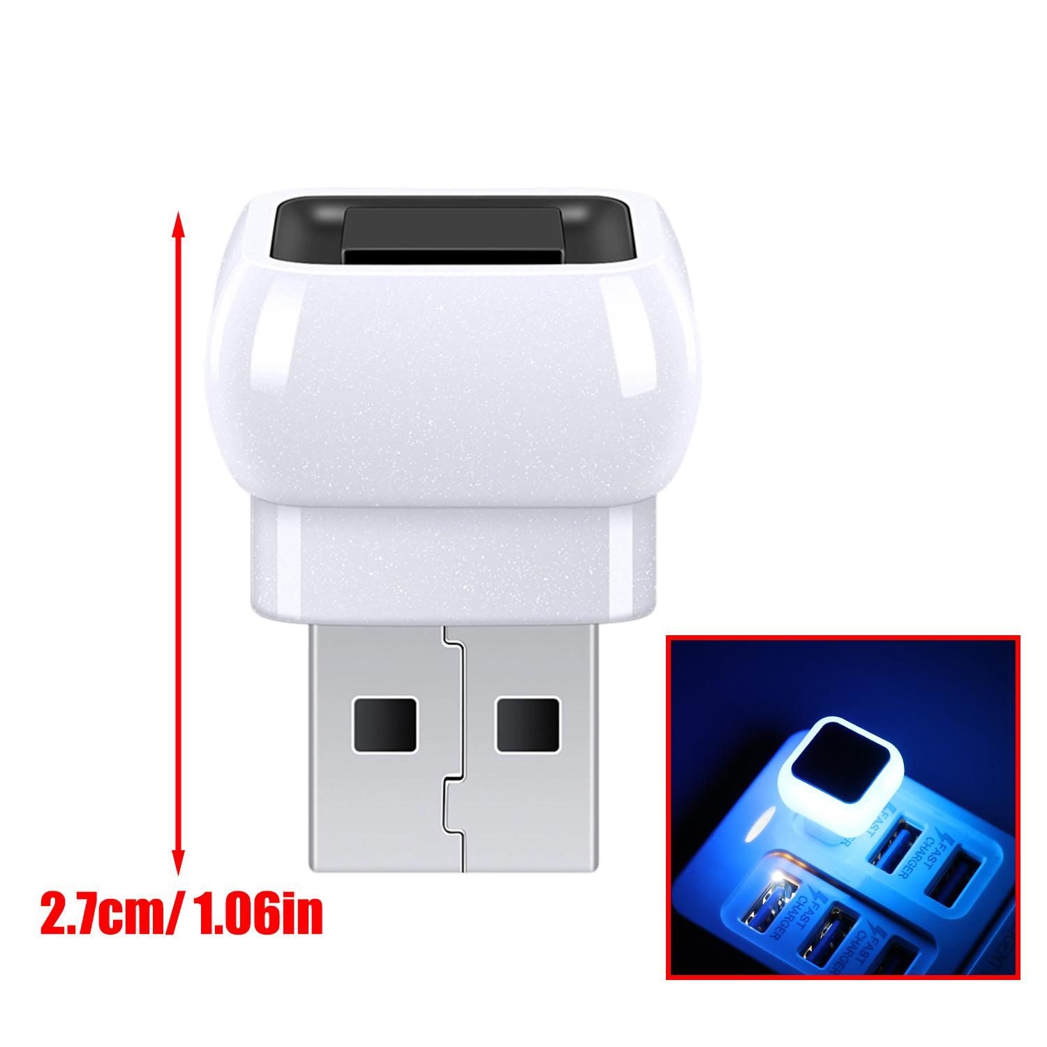 Mini Cube USB Mood Light for Rooms Bedrooms Car Interior Mood Lighting Desktop Lighting for Computers Emergency Night Light