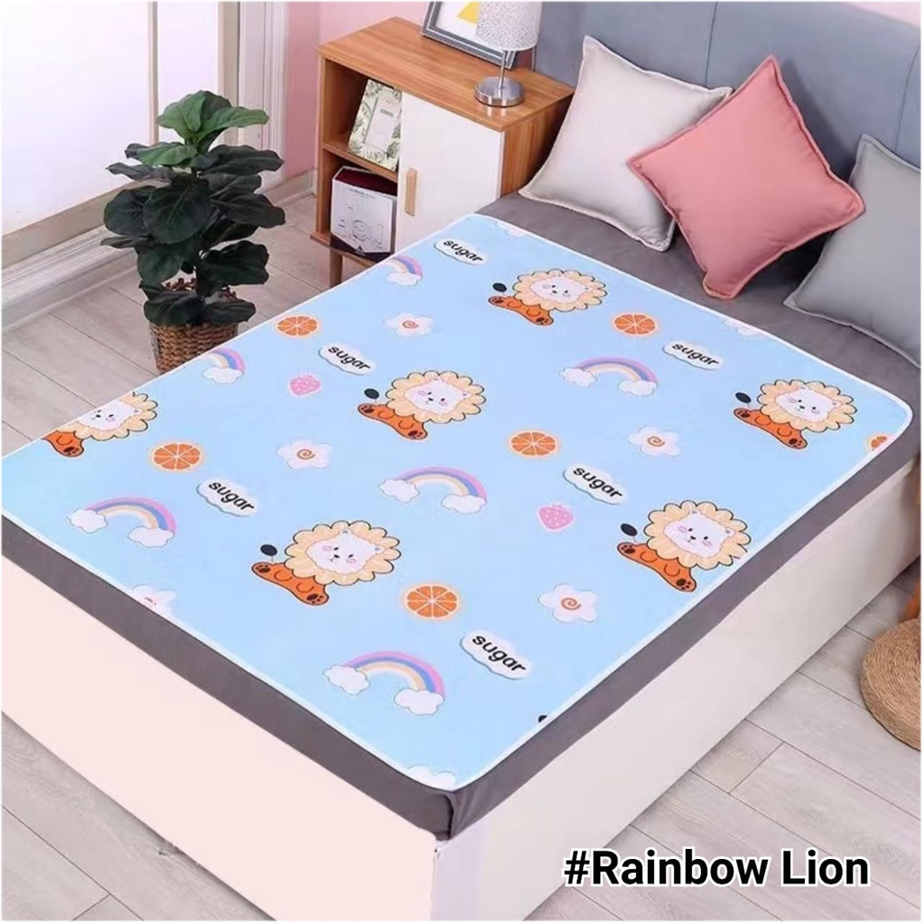 Pelapik Kalis Air Pad Telap Tukar Lampin Washable Baby Diaper Changing Mat Waterproof Adult Urine Mat Matress 隔尿垫婴儿儿童成人