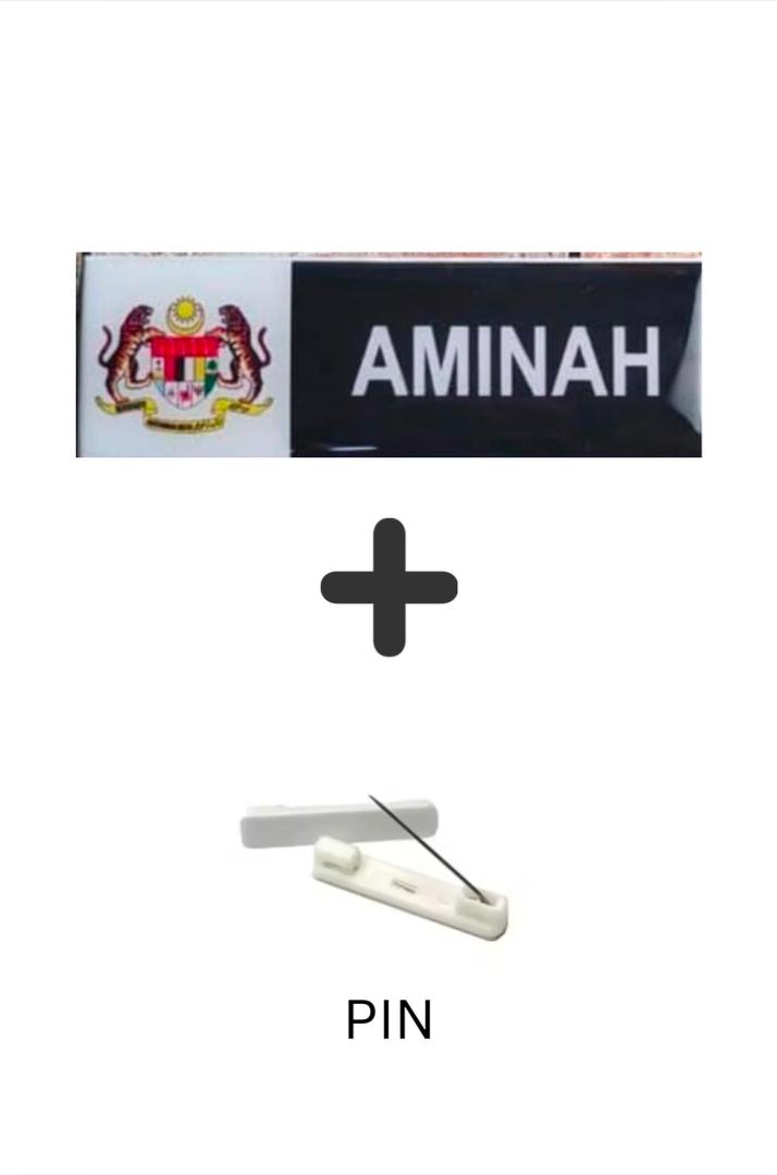 2025 KERAJAAN NAME TAG EPOXY NAMETAG PENJAWAT AWAM GURU HOSPITAL / KERAJAAN / GOVERNMENT