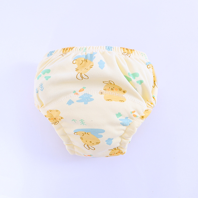KL STOCK!(Part 2) Reuseable 6 Layers (cotton with 1 layer Waterproof) Potty Training Pants Baby/Toddler/Kid Learning/Potty pant/Cloth Diapers(1pcs/ set of 4 pcs