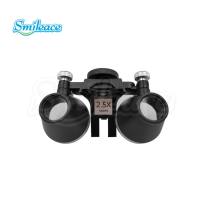 Smileace Original Dental LED Headlight Glass Lens 2.5X 3.5X Shots Head Light Lamp Magnification Binocular Loupes For Lab Equipment