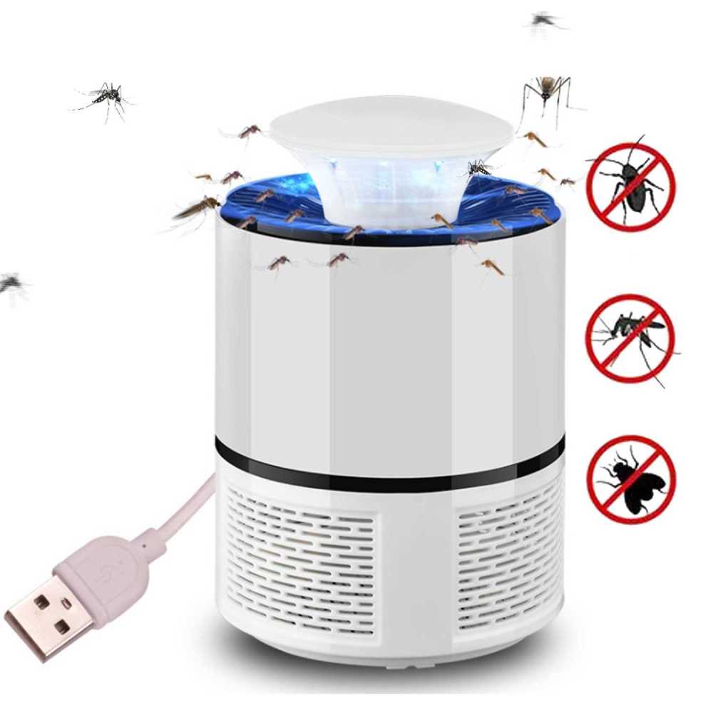 Mosquito Killer Lamp Electronic LED Light Pest Insect Bug Zapper Non