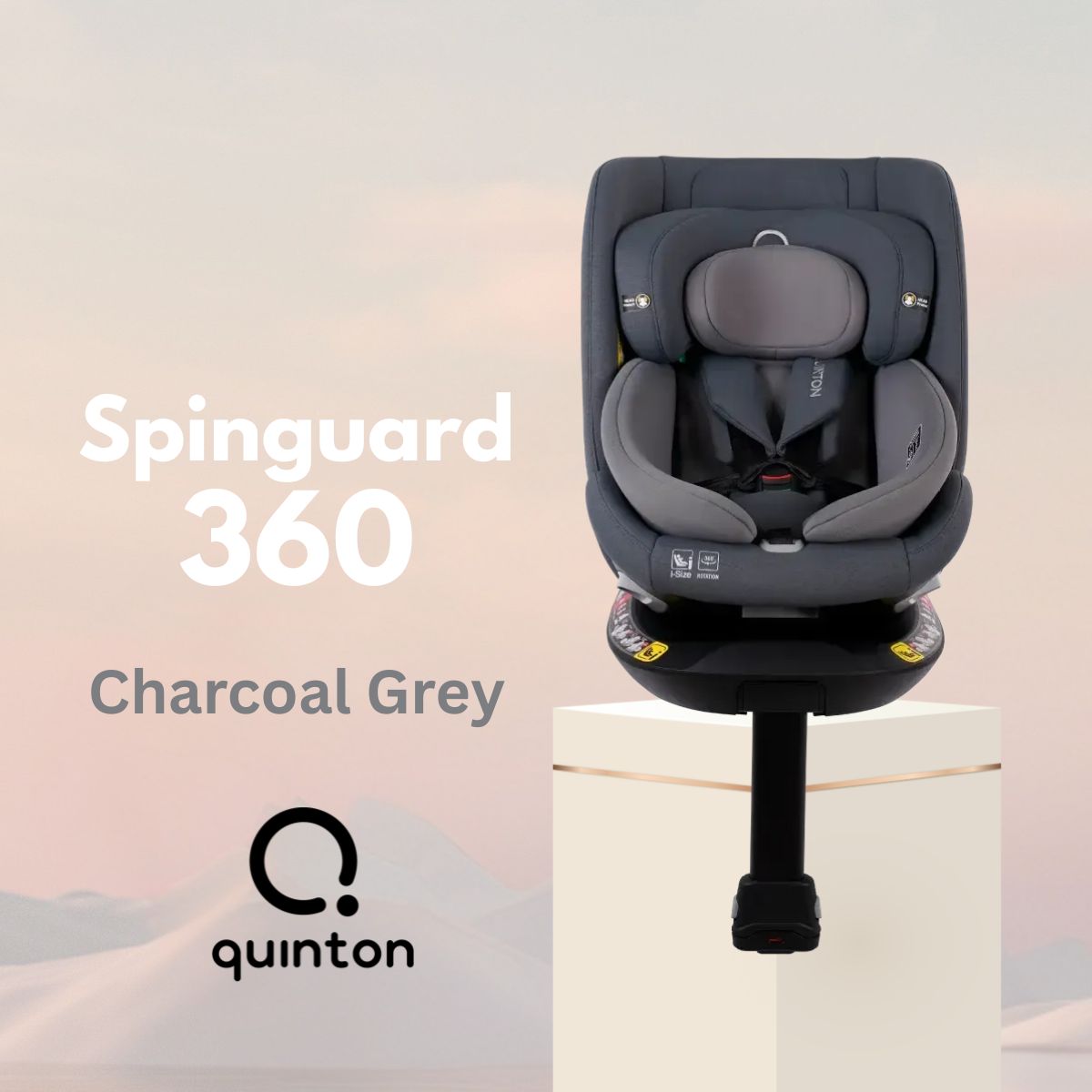 Quinton SpinGuard 360 Car Seat (Newborn to 12years old)