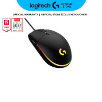 Logitech G102 Light Sync Gaming Mouse with Customizable RGB Lighting 6 Programmable Buttons Gaming Grade Sensor 8 k dpi Tracking16.8mn Color Light Weight