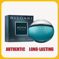 100% Original Bvlgari Aqva Pour Homme Eau De Toilette 100ML For Men Aromatic Aquatic Scent
