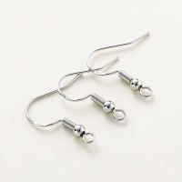 ST.kunkka 20pcs 20 * 20mm 18K S925 Color-Preserving Real Gold Ear Hook With Beads Non-Fading Earrings Suitable For Production
