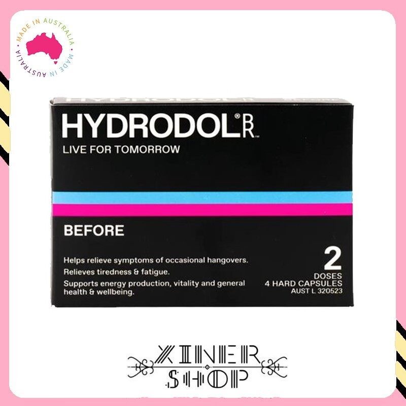 [Import From Australia] 解酒片 Hydrodol Natural Handover Relief Before 2 Dose 