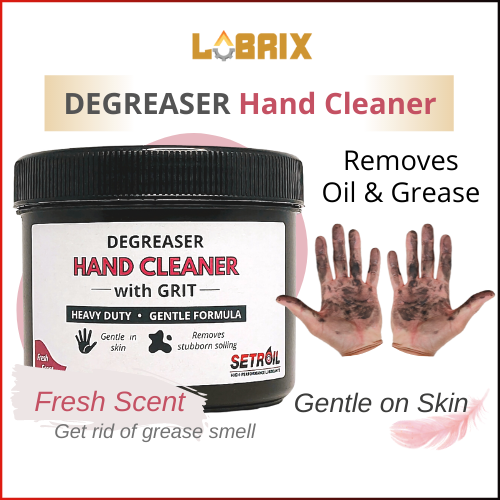 LUBRIX Setroil Hand Degreaser Cleaner Hand Cleaner Heavy Duty Hand Cleaner Automotive Grease