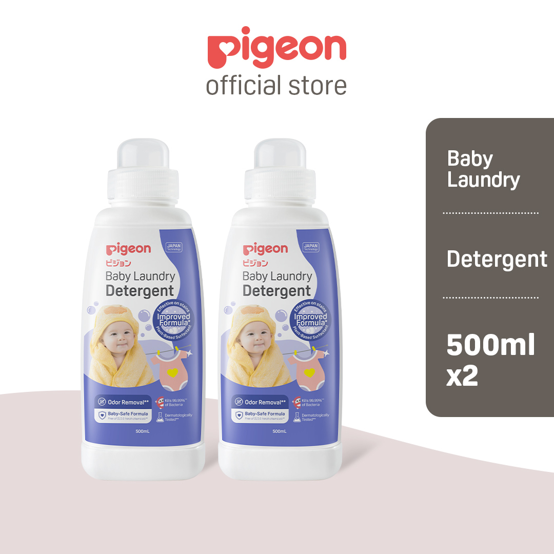 Pigeon Baby Laundry Detergent 500ml Bottle Set