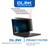 Glink Privacy Filter Laptop Screen Protector Anti-Glare UV & Blue Light Reduction Glossy Enhanced Privacy Micro Louver Technology for 13 13.3 14 15.6 23.8 Inch Screens