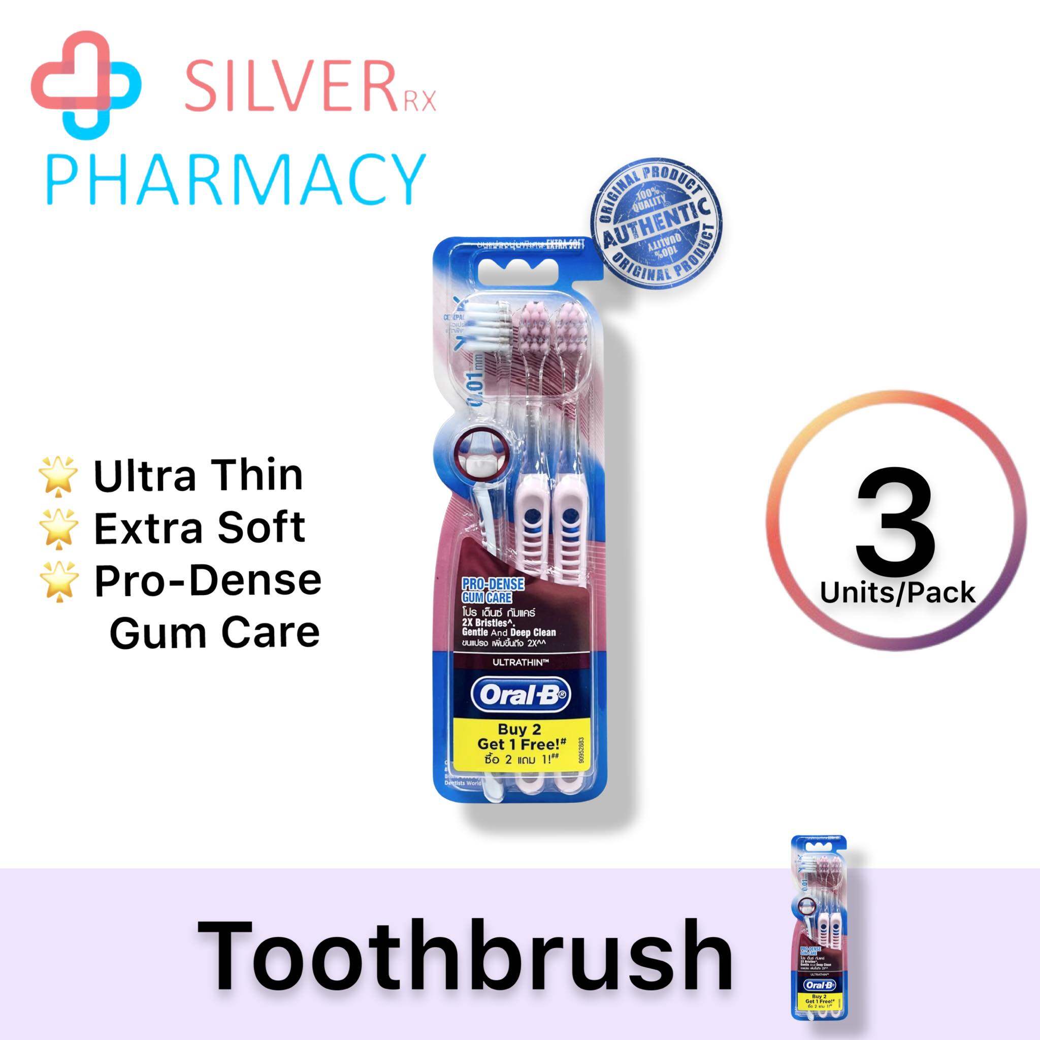 Oral-B Pro-Dense Gum Care Toothbrush [3\'s/Pack] [Single/Twin]