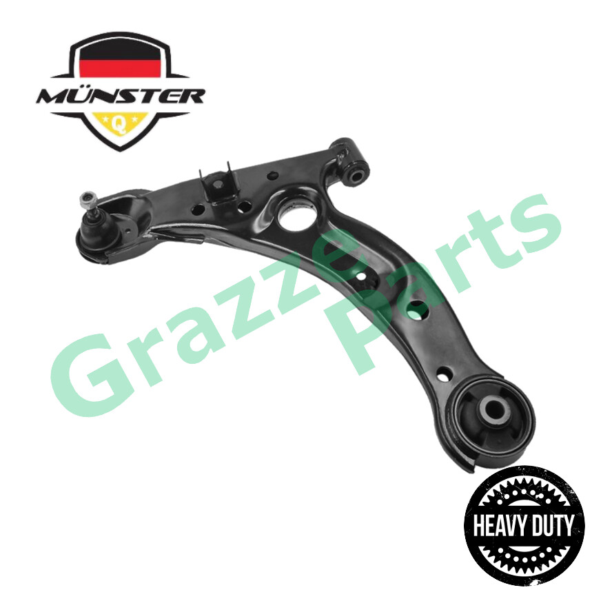 (1pc) Münster ^Heavy Duty^ Front Lower Control Arm Left Side 54500-17000 for Hyundai Matrix 1.6 1.8