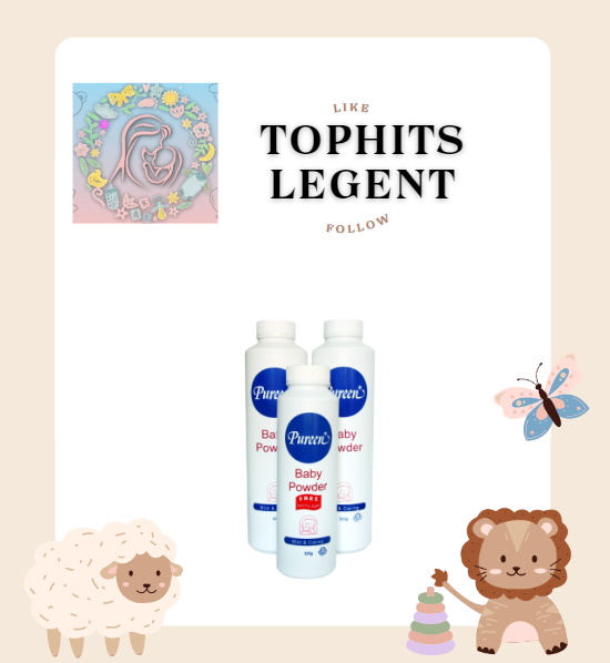 Pureen Baby Powder Twin Pack FOC 325g