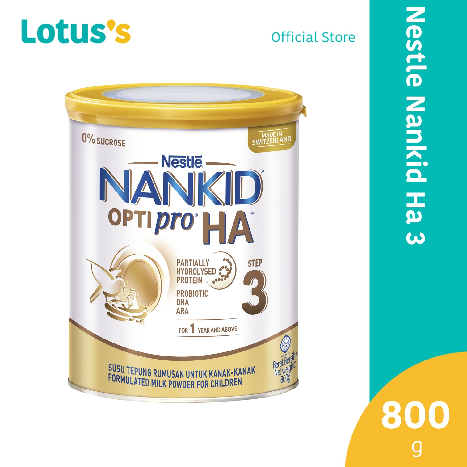 Nestle Nankid Optipro HA Grow 3 800g (Specialty)