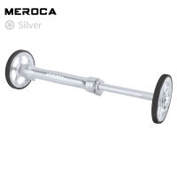 MEROCA Folding Bicycle Easy Wheel And Telescopic Rod CNC Aluminium alloy sealed bearing 60MM Extension Rod EasyWheel For Brompton 3sixty Upgrade Accessories