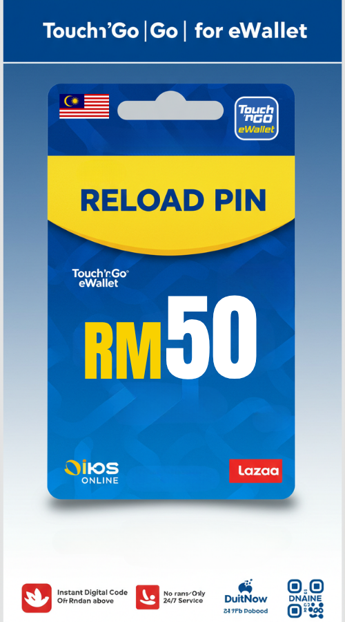 TNG Reload PIN Instant RM10-RM1000