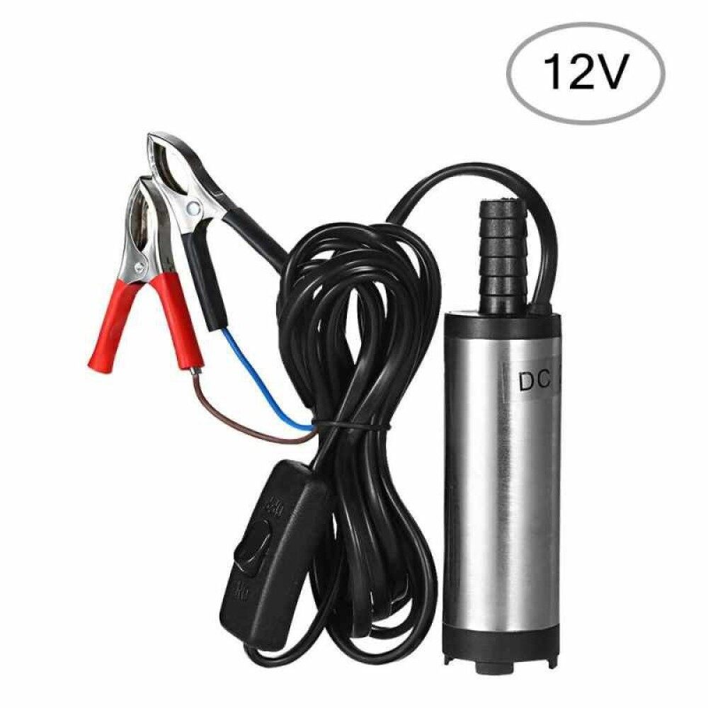 [ Ready Stock ] DC 12V/24V Submersible Pump for Pumping Diesel Oil Water 38mm Water Oil Diesel Fuel Transfer Pump Refueling (1)