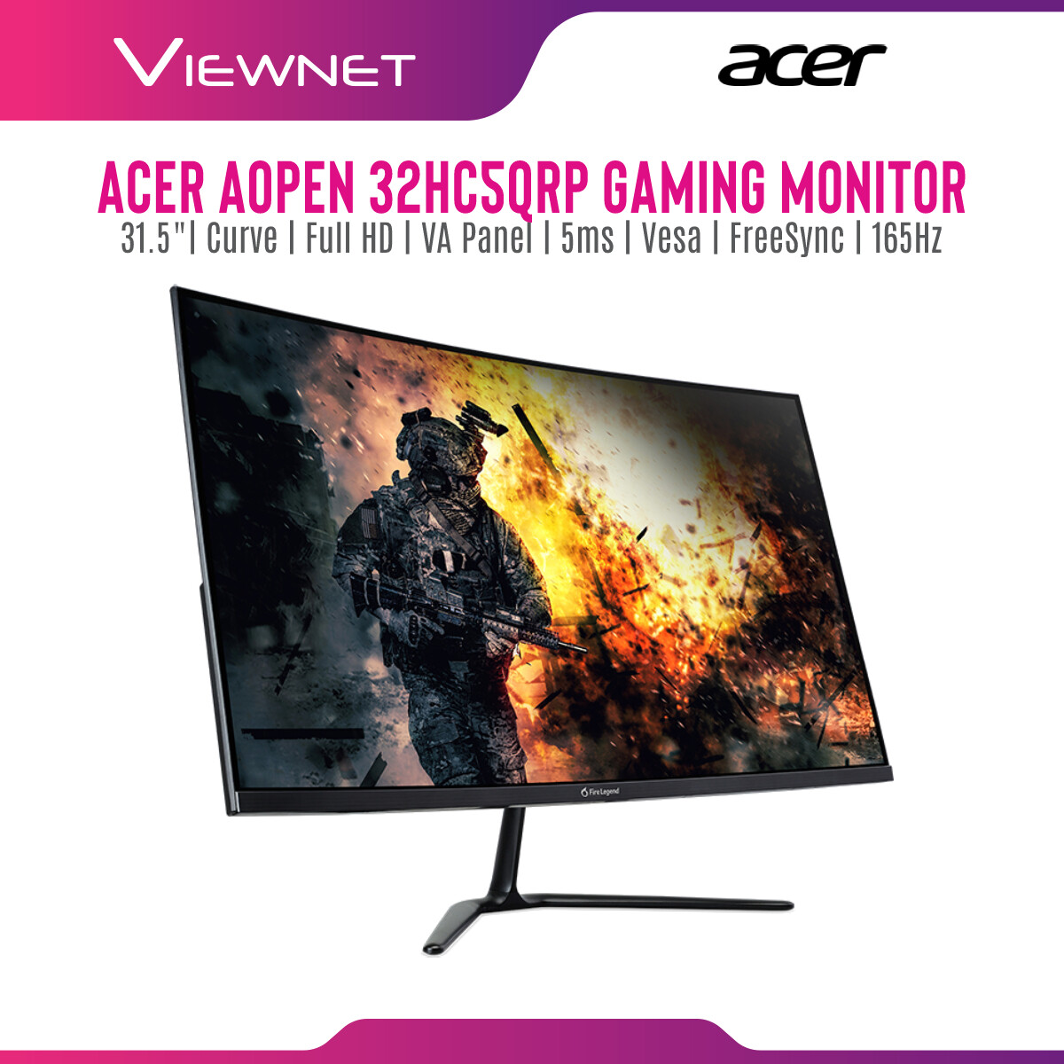 Acer AOpen 32HC5QR Curve 31.5