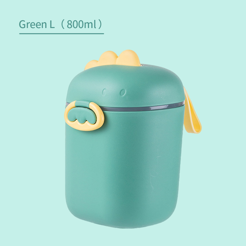 Mumystation Baby Milk Powder Box Food Storage Tank Portable Milk Powder Container Dinosaur Baby Food Milk Box Bayi Bekas Susu