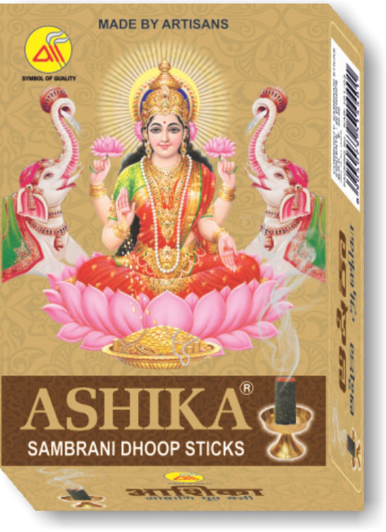 Ashika Sambrani Dhoop Sambrani (16 Dhoop Sticks In 1 Box)