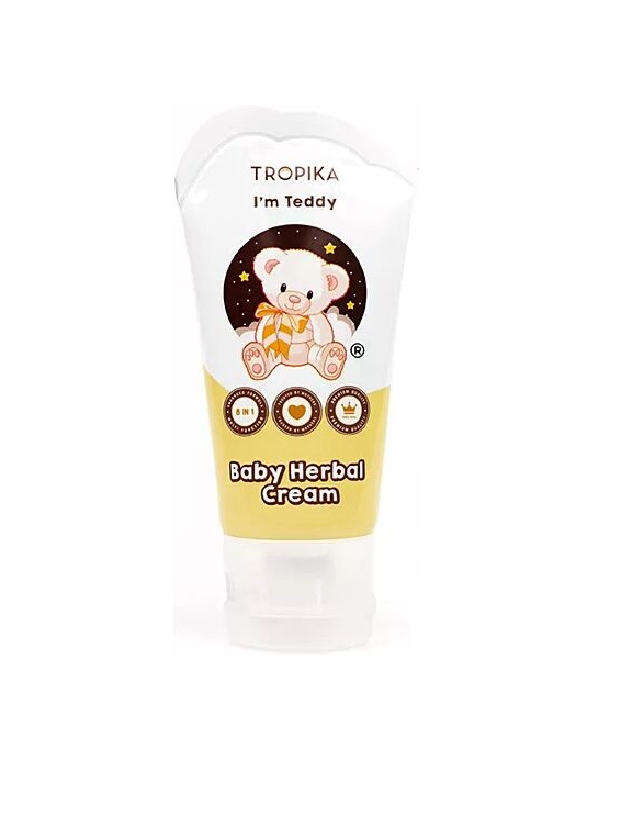 Tropika Baby Herbal Cream 50g / Baby Hair & Body Oil 30ml (Sweet Rose / Lavender / Happy Peach) / Youbaby Cream 60ml